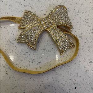 Tieks Gold Bow